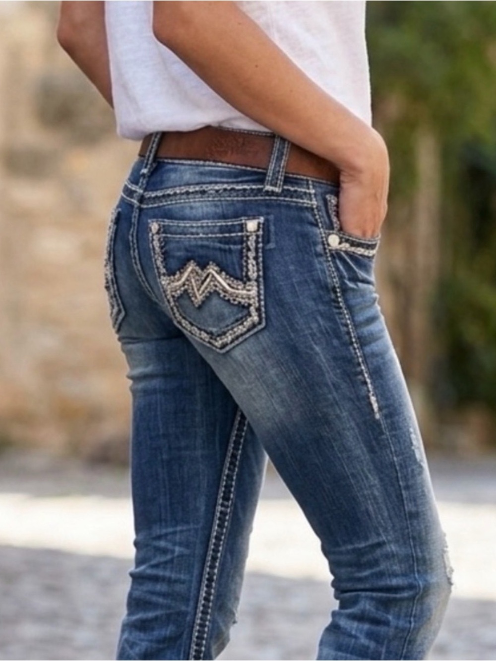 Miss me boyfriend Capri size 26